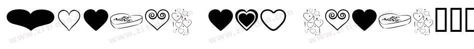 Hearts and Stars字体转换